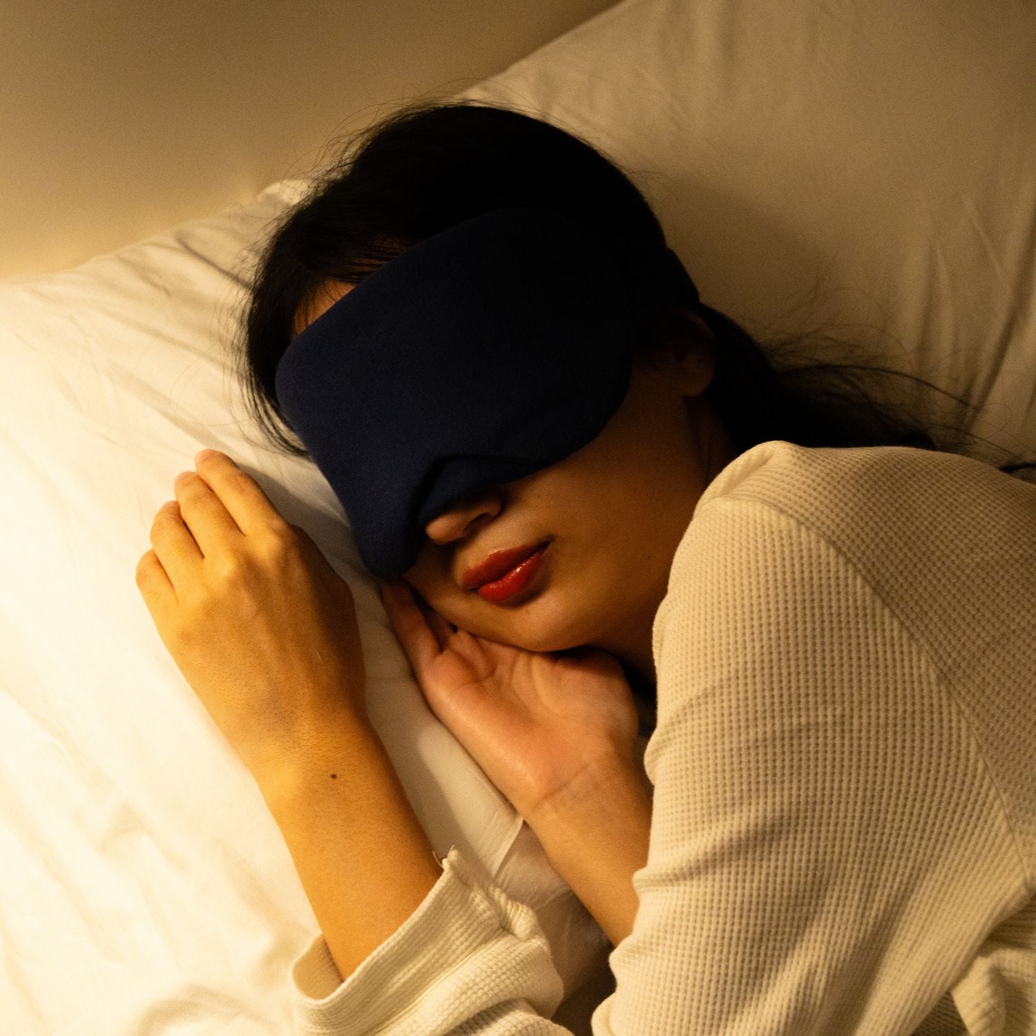 Sleep Mask with Lavender Aroma Capsules
